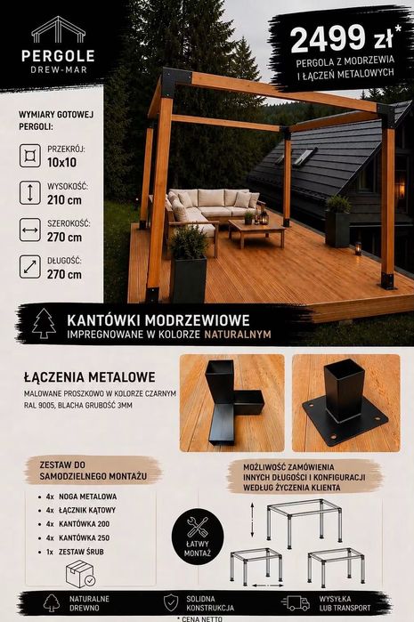 Pergola ogrodowa