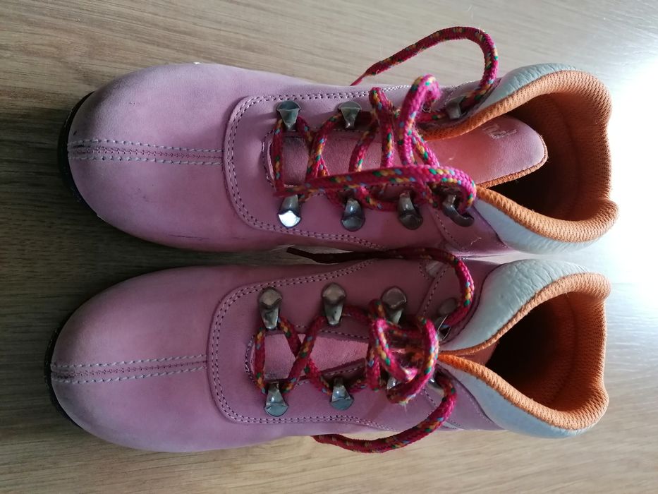 Botas timberland n°32 (rosa)