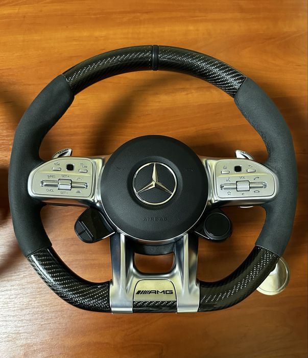 Руль рулевое колесо Мерседес AMG рестайл 205 213 222 223 257 166 167