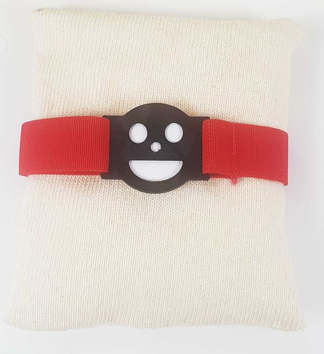 Sensor Freestyle Libre 1 i 2 - Opaska Ochronna Czerwona - Uśmiech