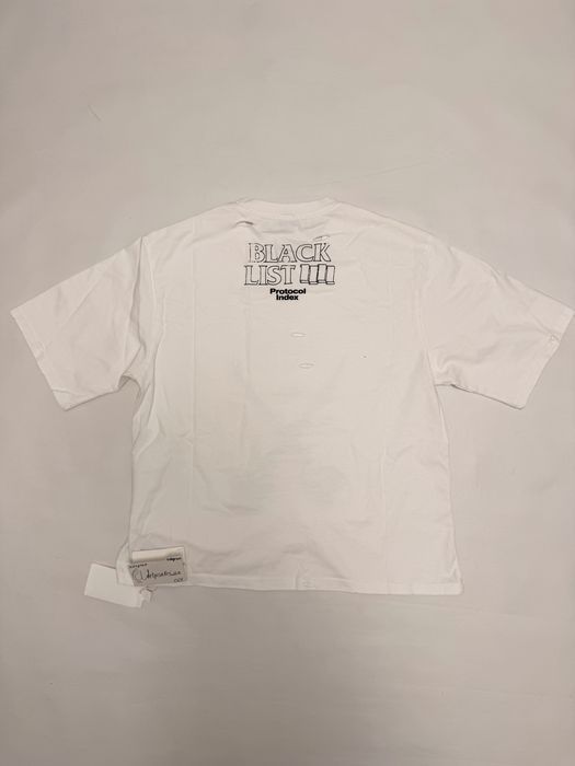 футболка Protocol index project gr Black List S M L vetements balenciaga rick owens