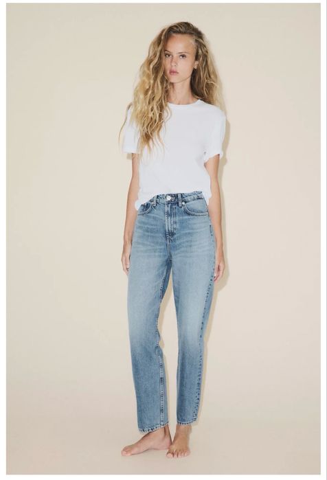 Джинси  Zara Mom Fit Hight-Waist
