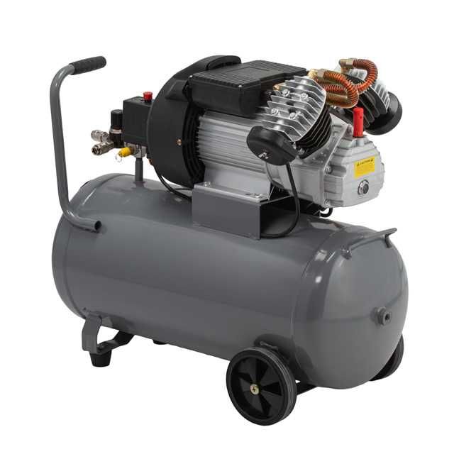 Компрессор 50 л, 3 кВт, 10 атм, 420 л/мин, 2 ци INTERTOOL PT-0007.