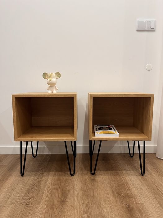 Mesas Cabeceira Carvalho NOVAS