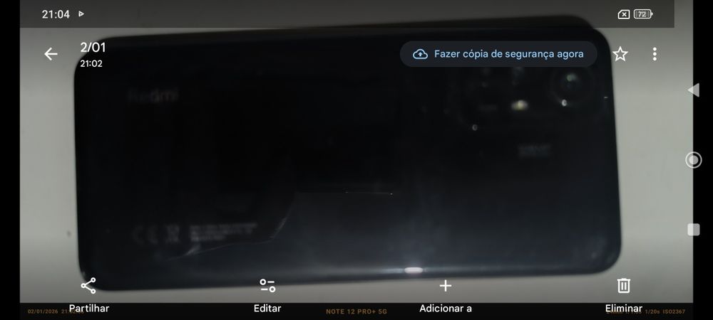 Xiaomi 12 s 8+8 de RAM 256 de memória