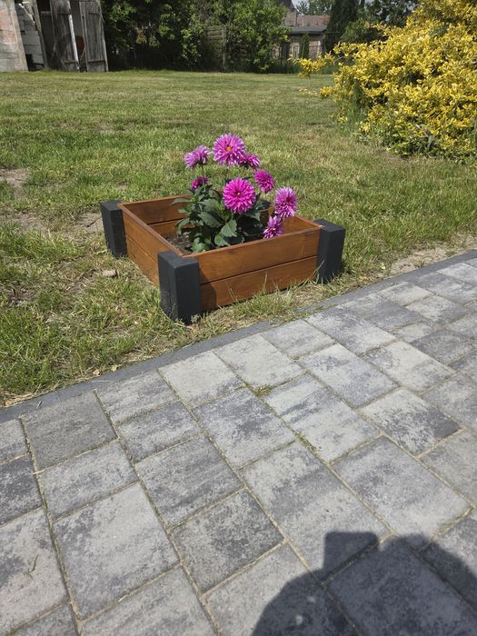 Donica ogrodowa/ Skrzynia Drewniana / Osłona Rabatowa  PREMIUM