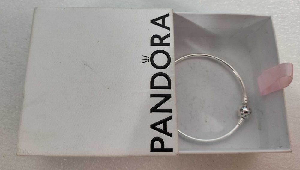 Pulseira escrava Pandora em prata