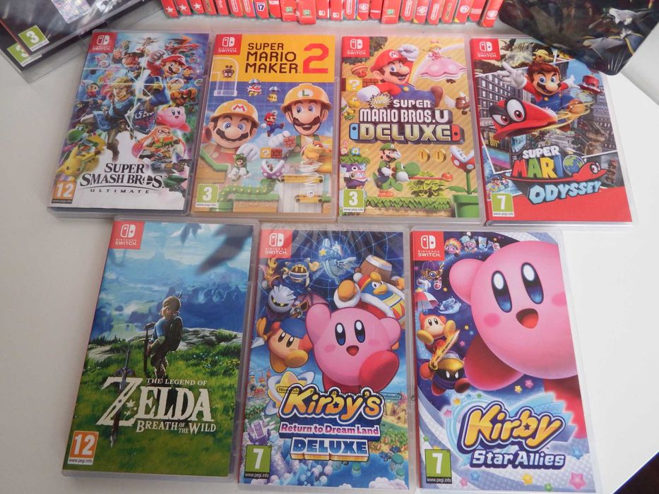 Switch MARIO Zelda POKEMON Monster Hunter Crash LEGO mega wybór gier !