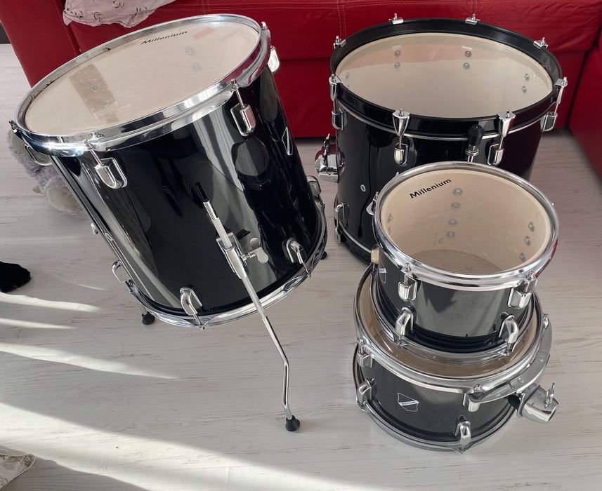 Perkusja Millenium Focus 18 centrala tomy floor tom hihat crash stopka