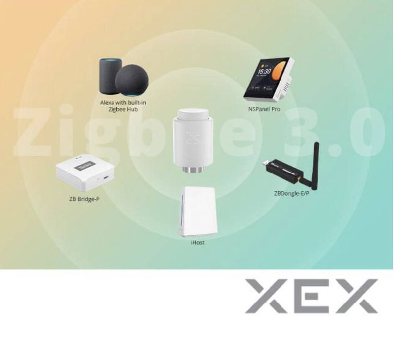 Розумний терморегулятор для опалювальних радіаторів SONOFF Zigbee Ther