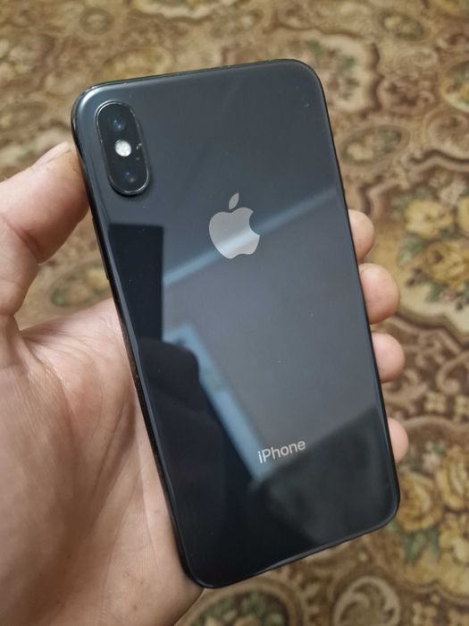 iPhone X 64gb + чехол полностью рабочий