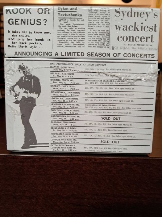 Bob Dylan -The 1966 Live Recordings - Edição especial para colecionadores