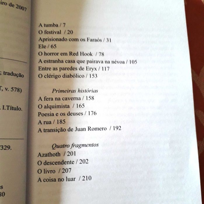 Mais Contos H. P. LOVECRAFT (Edição BRASIL) - NOVOS Capa mole