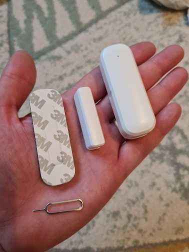 датчик открытия дверей окна Tuya Smart Life wi-fi работает без шлюза