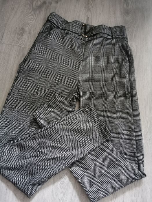 Spodnie z wysokim stanem L XL