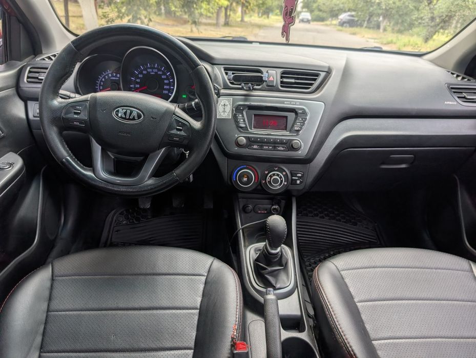 Kia Rio 2013 VIN Z94CB41AAER182598 фото оголошення 7 з 8
