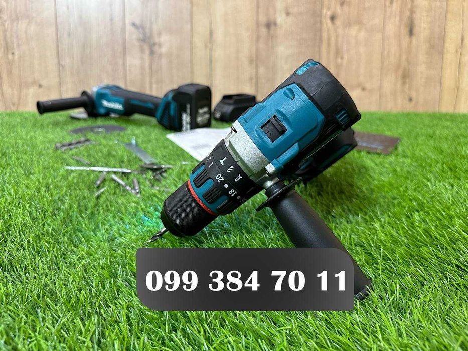 Акумуляторний Набор 2/1 Makita DGA504 + Шуруповерт DHP485 ( 36V/8Ah )