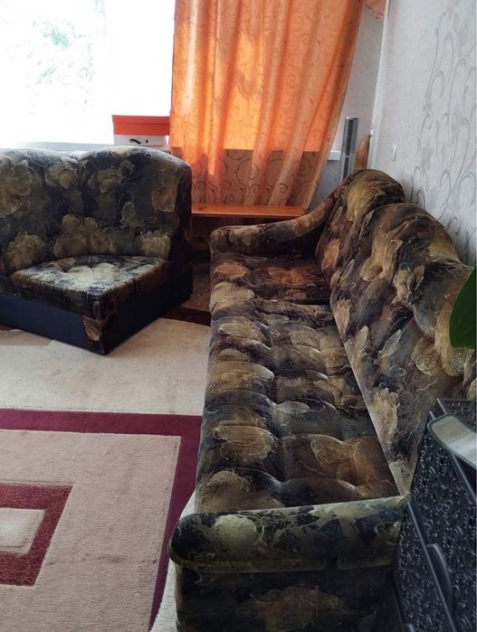Мякий куток  у вітальню або кімнату розкладний