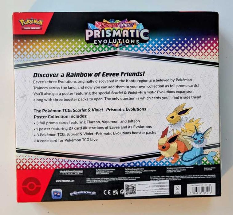 Pokémon TCG: Prismatic Evolutions – Poster Collection
