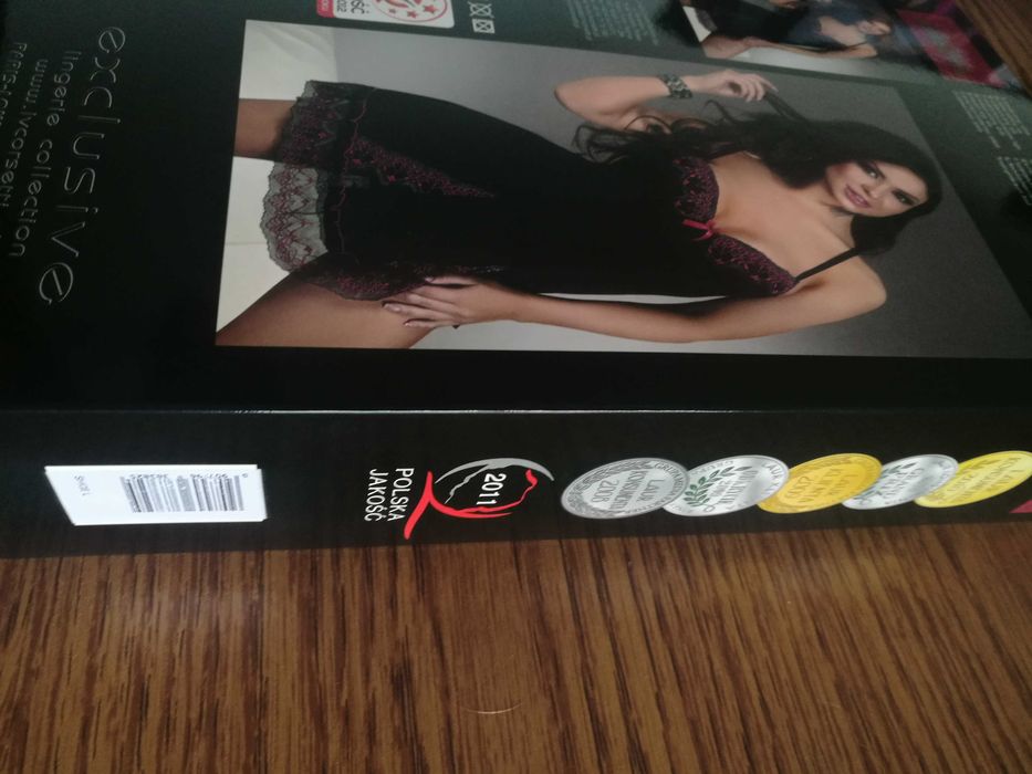 Livia Corsetti Shige elegancka koszulka podkreślająca biust L prezent