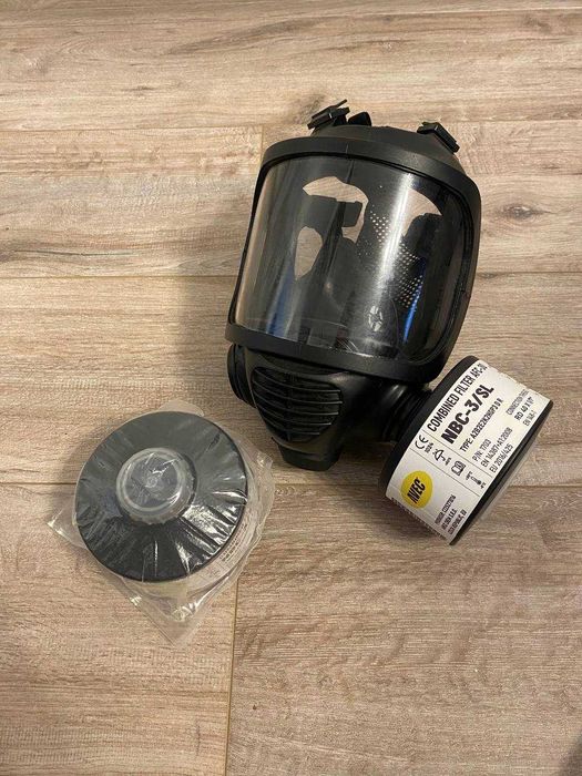 Армійський протигаз mira safety cm-6m +2 фільтри в подарунок!!!