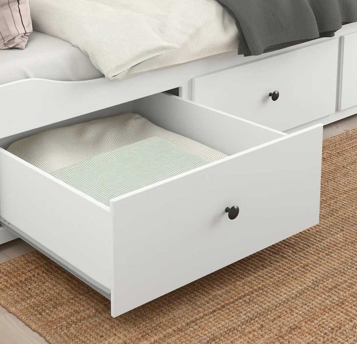 Cama Henmes IKEA IND/ DUPLA c/ 3 gavetões 80 x 200