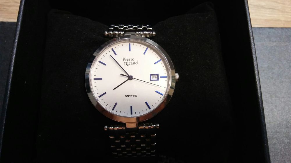 Zegarek Męski Pierre Ricaud NOWY zegarek bransoleta elegancki ORYGINAL