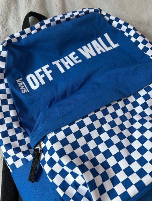 Niebieski plecak szkolny Vans