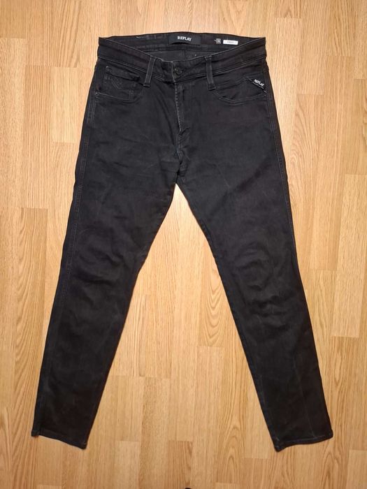 Męskie spodnie jeansowe Replay Anbass Slim Fit - W34