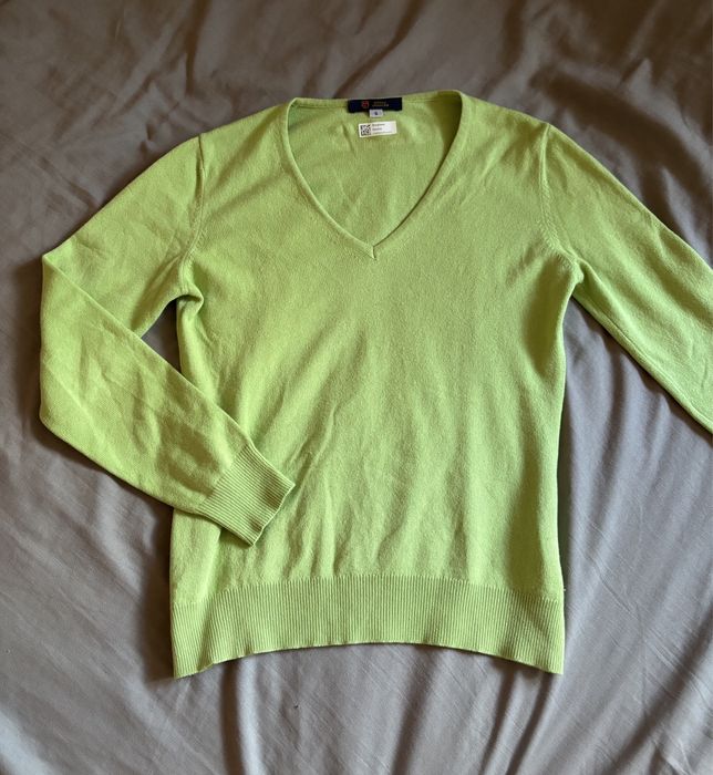 Джемпер зелений Royal Spenser  50% кашемір 50% шовк жіночий s розмір