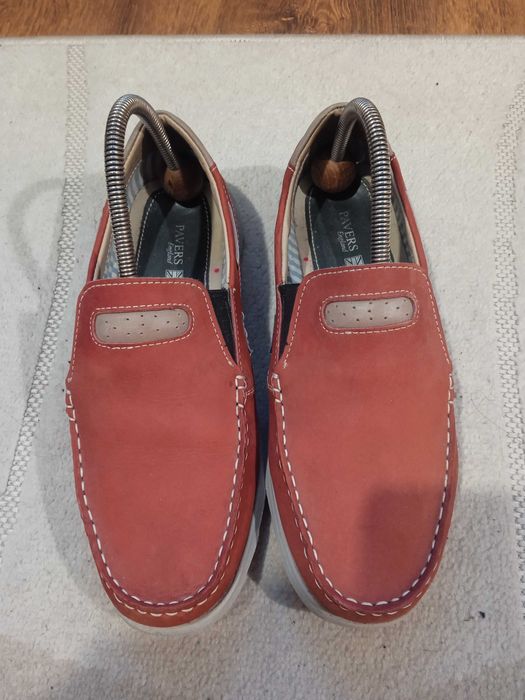 Продам чоловічі шкіряні мокасини бренду Pavers