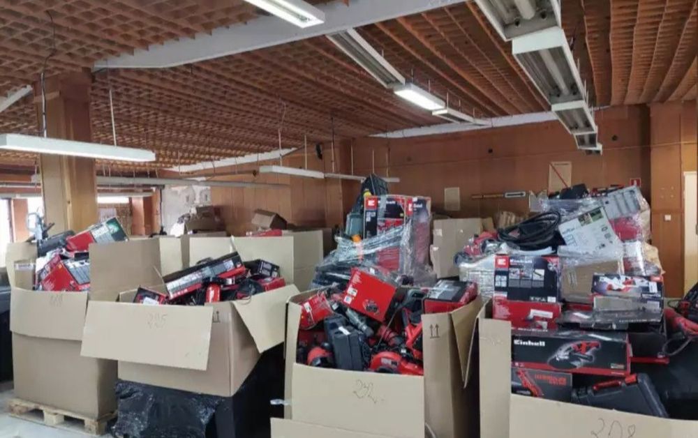 Palety Boxy Amazon/Lidl/Einhell/Parkside zwroty!