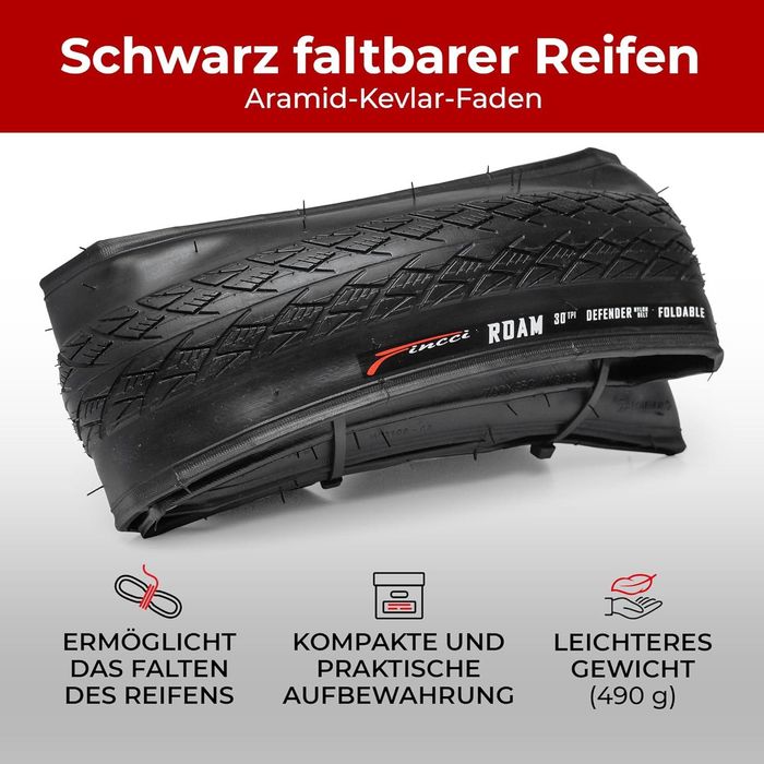 Opony rowerowe Fincci 700 x 35c para opon 28 cali