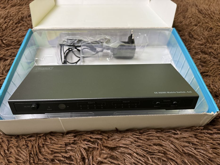 4K HDMI Matrix Switch 4x2 Германия