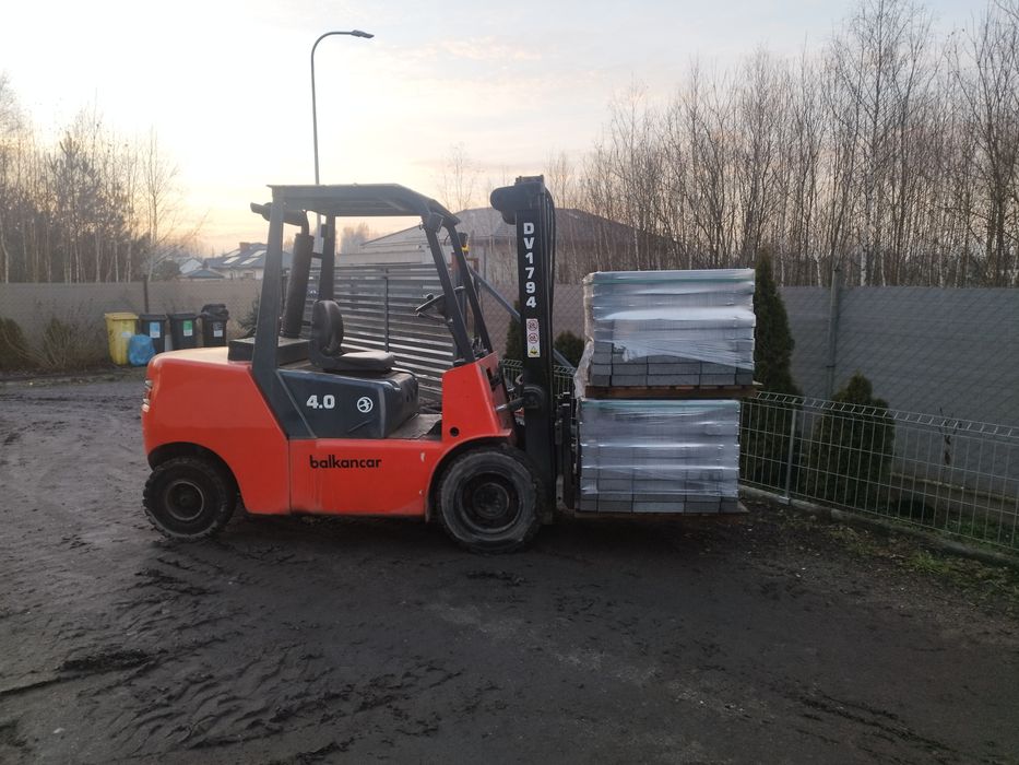 Wózek widłowy balkancar 1794 4 tony udźwig Perkins 4