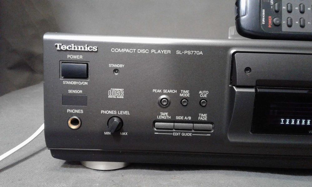 TECHNICS SL-PS770A,pilot ,odtwarzacz cd