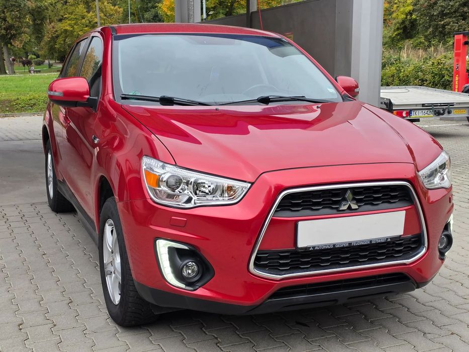 Mitsubishi ASX 1.6 Benz kamera cofania, ledy, Duży wyświetlacz, Piękny kolor Malina !