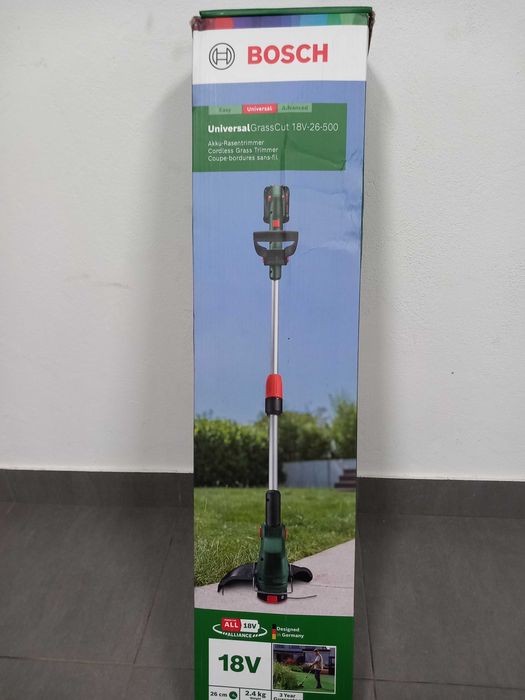 Podkaszarka akumulatorowa Bosch grassCut 18v26-500 pełen zestaw !!