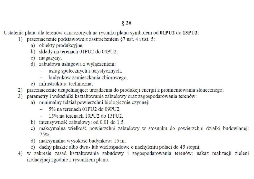 DO NEGOCJACJI_125 zł/m²_PRODUKCYJNO-USŁUGOWA_0.70 ha(S52 Bielsko - B.)