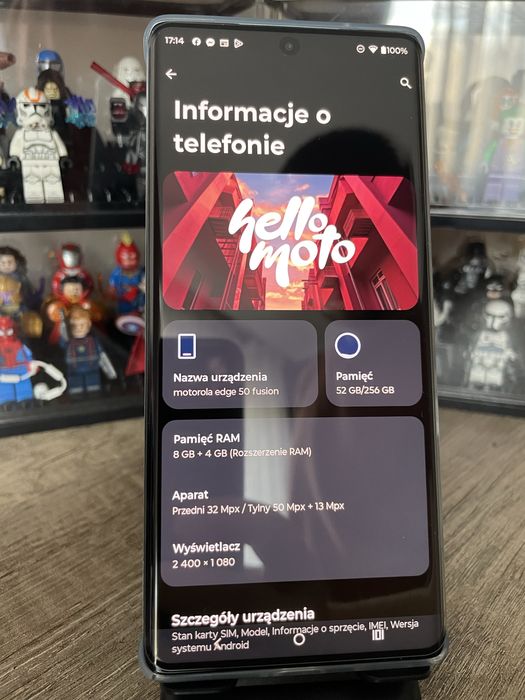 Motorola Edge 50 Fusion 5G 8/256GB – Marshmallow Blue