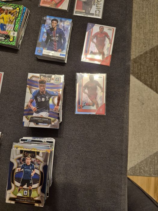 Karty piłkarskie topps I panini