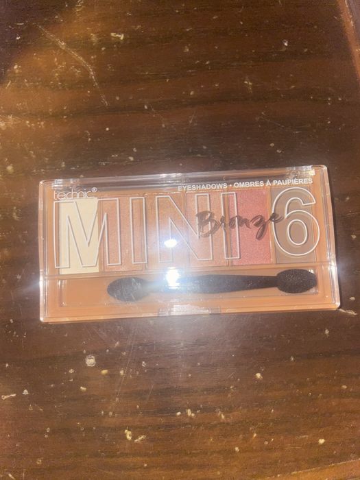 Paleta de Sombras Technic Mini 6 Bronze (Nova/Nunca Usada)