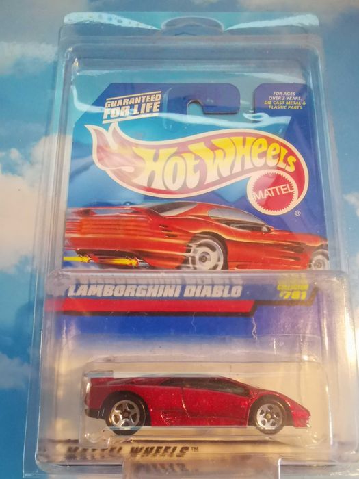 Hot Wheels Lamborghini Diablo Ano 1998