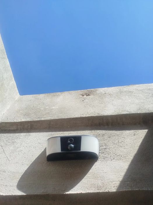 Câmera vigilância  solar,  2K (Nova)