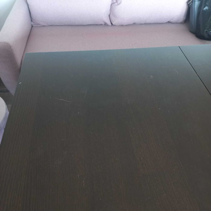 Stół z krzesłami - komplet Alhult (Ikea)