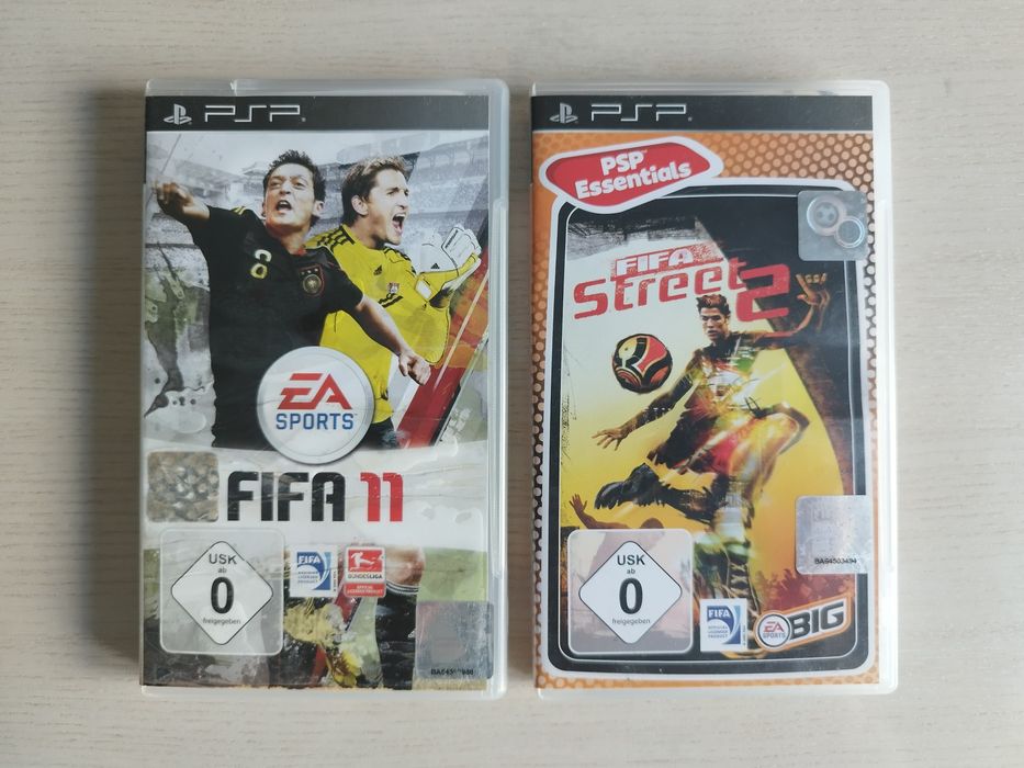 Ігри для PSP (PlayStation Portable) – FIFA 11, FIFA Street 2