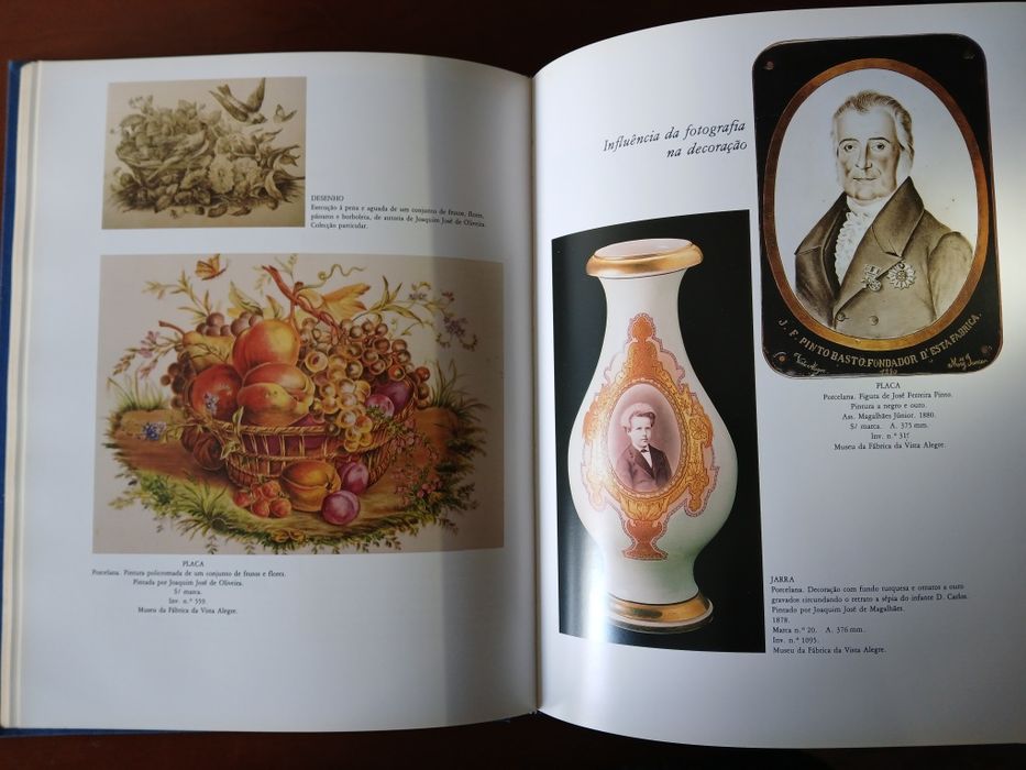 Livro porcelana Vista alegre