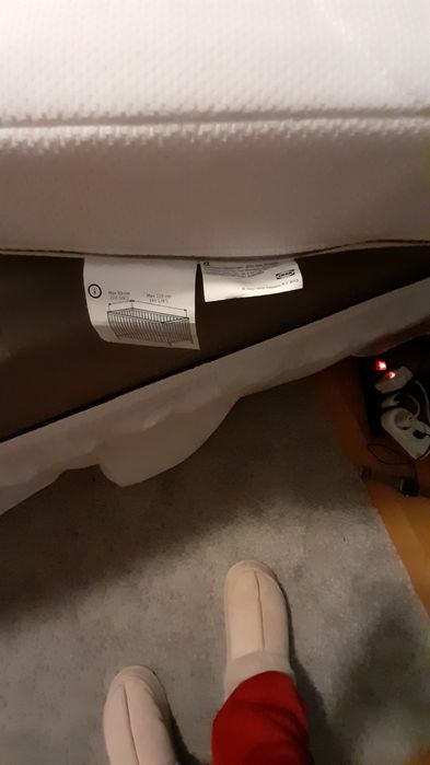 Colchão novo para cama de bebé