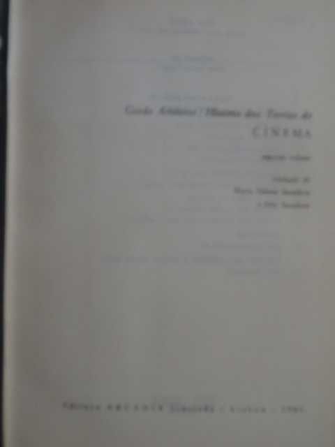 Histórias das Teorias do Cinema de Guido Aristarco - 2º Volume