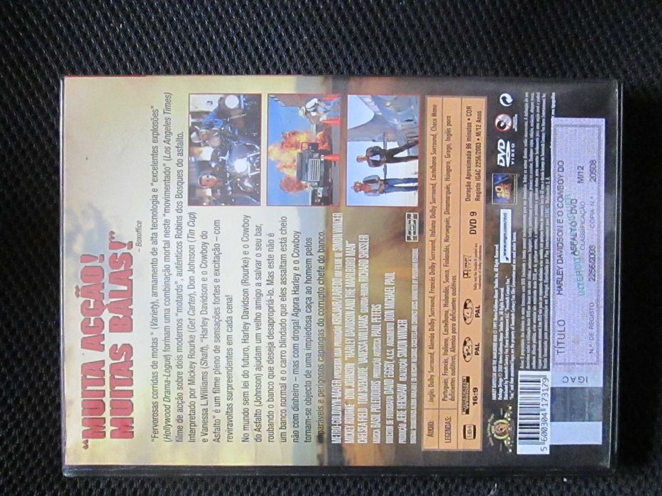 Harley Davidson e o Cowboy Do Asfalto, com Mickey Rourke, Don Johnson